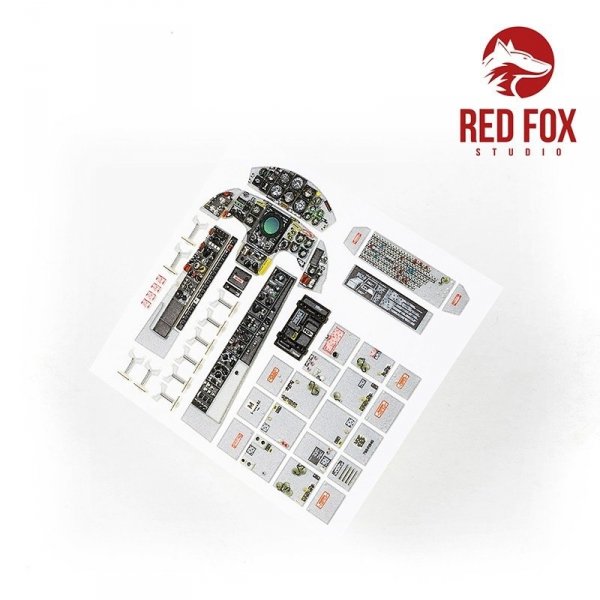 Red Fox Studio QS-32123 F-104C Starfighter (for Italeri kit) 1/32