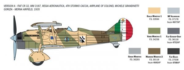 Italeri 1438 CR.32 Freccia 1/72