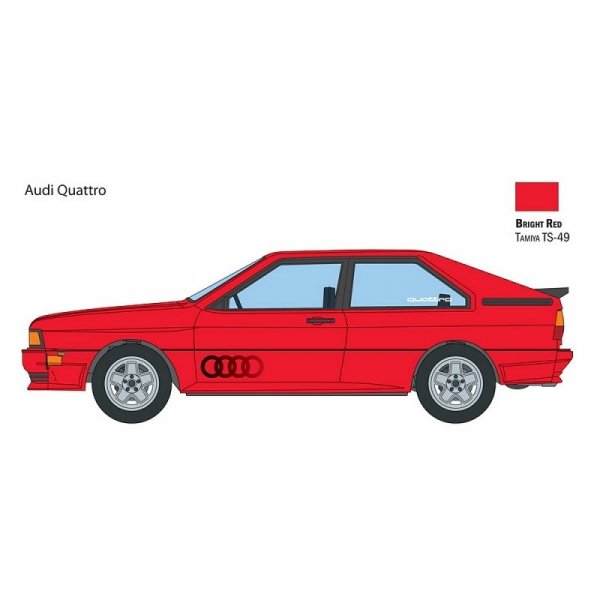 Italeri 3671 AUDI QUATTRO 1/24