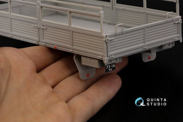 Quinta Studio QD35074 KAMAZ 4310 3D-Printed &amp; coloured Interior on decal paper (Trumpeter) 1/35