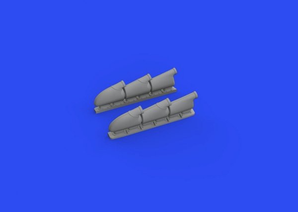 Eduard 648667 Spitfire Mk.V three-stacks exhausts rounded EDUARD 1/48