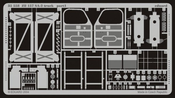 Eduard 35558 ZiL-157 SA-2 Truck 1/35 Trumpeter