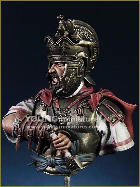 Young Miniatures YH1843 Roman Cavalry Officer- Theilenhofen Germany 2nd C. AD 1/10