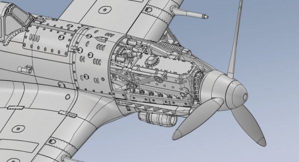 Italeri 2519 Macchi C.205 Veltro 1/32