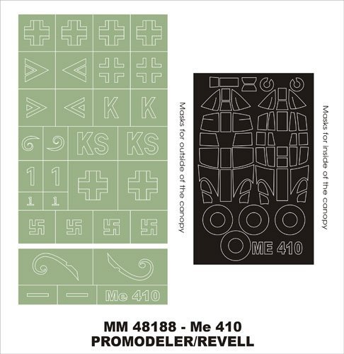Montex MM48188 Me-410B PROMODELLER