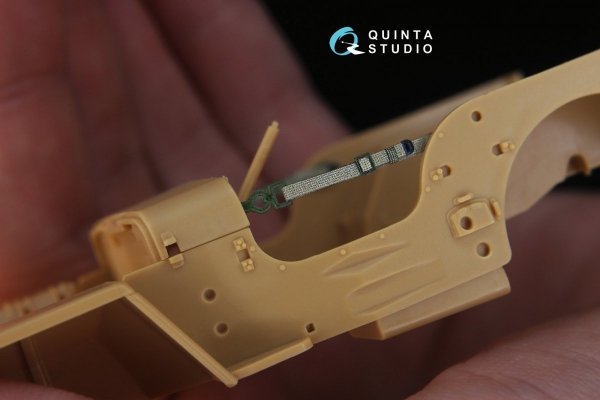 Quinta Studio QD35018 Willys MB 3D-Printed &amp; coloured Interior on decal paper (for all kit) 1/35
