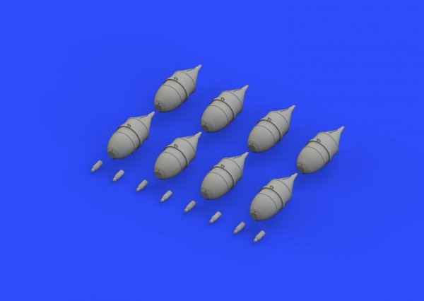 Eduard 648376 FAB 100 Soviet WWII bombs 1/48