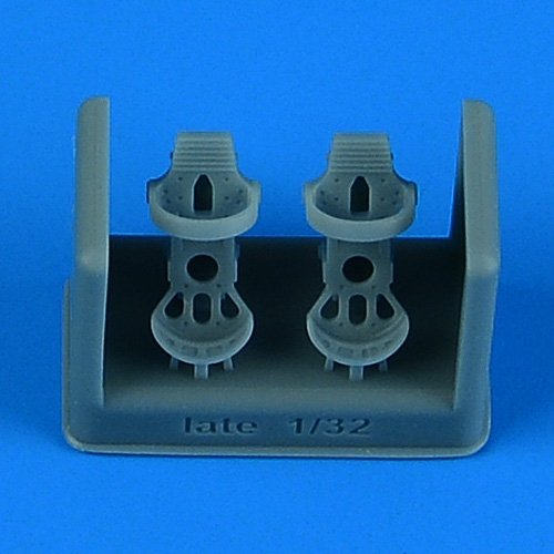 Quickboost QB32335 German Luftwaffe WWII pedals - late v. 1/32