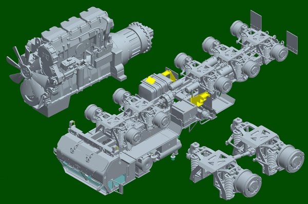 I Love Kit 63549 LVSR MKR16 Tractor 1/35