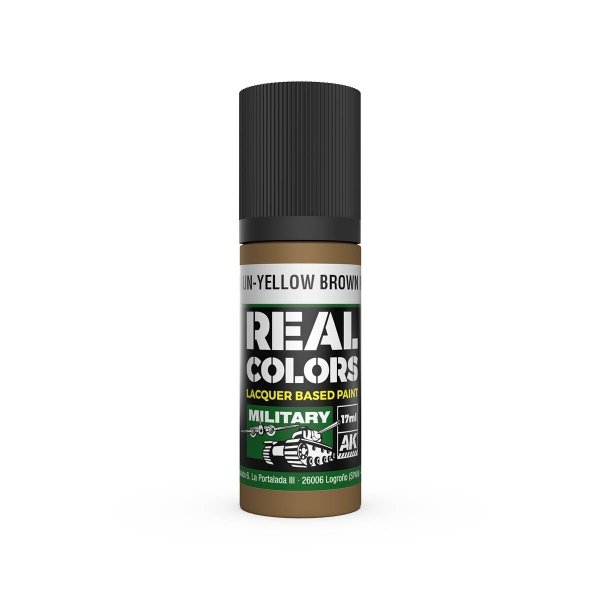 AK Interactive RC861 Gelbbraun-Yellow Brown RAL 8000 17 ml