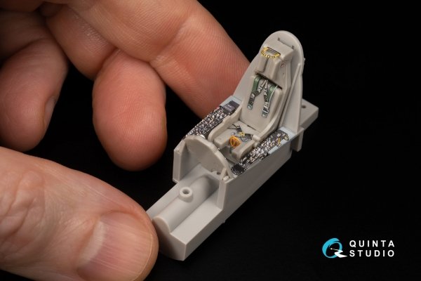Quinta Studio QD48523 A-4E 3D-Printed &amp; coloured Interior on decal paper (Hasegawa/Hobby2000) 1/48