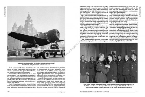 Kagero 12015 Thunderbolts of the U.S. 8th Army Air Force March 1943 - February 1944 EN