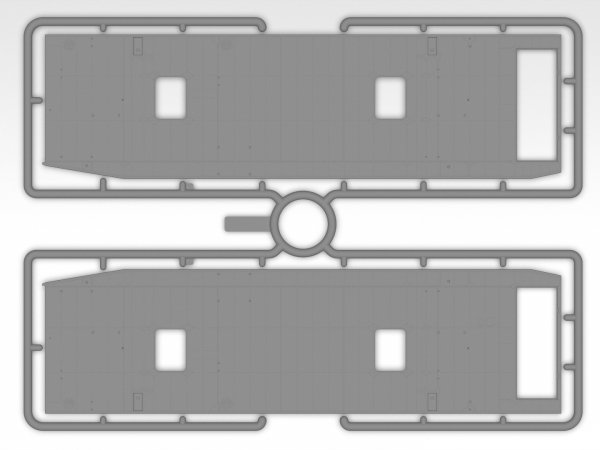 ICM 53201 Universal Military Pod and M8A1 US Landing Mat 1/35