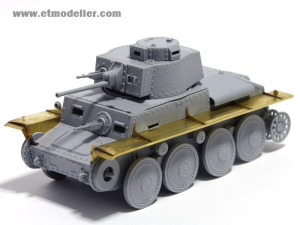 E.T. Model EA35-004 WWII German Pz.Kpfw.38(t) Fender For DRAGON Kit 1/35
