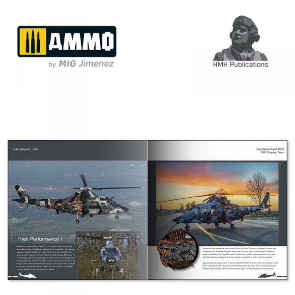 HMH Publications DH-024 Agusta Westland A109 &amp; the Belgian Air Force A109 Display Team ( English version )