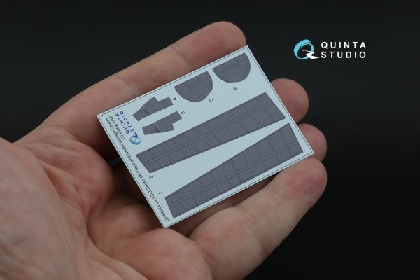 Quinta Studio QP48044 LaGG-3 Series 66 Flaps and Undercarriage Covers (Zvezda) 1/48