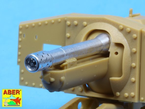 Aber 35L-139 Barrel for hungarian 40/43M Zrinyi 105mm assault gun Bronco (1:35)
