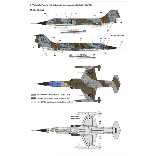 Kinetic K48127 CF-104 Starfighter 1/48