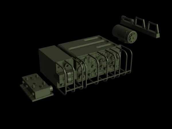 Panzer Art RE35-647 No19 British wireless radio set 1/35