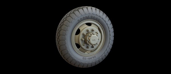 Panzer Art RE35-372 White 666 road wheels (Goodyear) 1/35