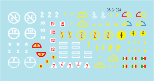 Star Decals 35-C1024 Spanish Civil War #4. Fiat Ansaldo 1/35