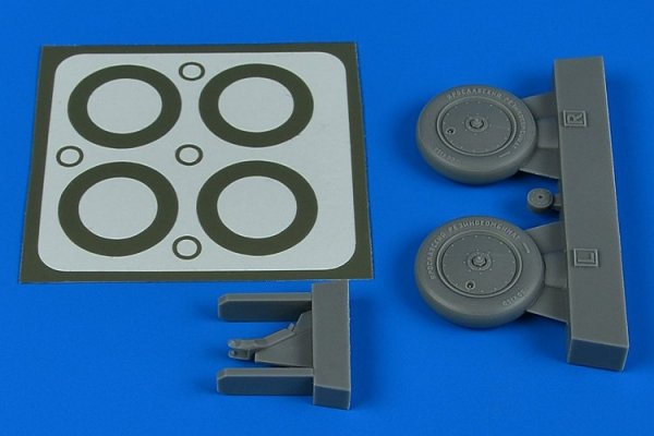 Aires 4799 I-153 wheels &amp; paint masks 1/48 ICM/HASEGAWA