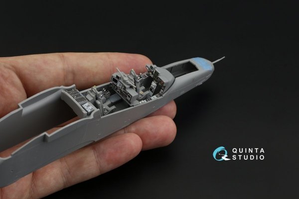 Quinta Studio QD48252 OV-10D Bronco 3D-Printed &amp; coloured Interior on decal paper (ICM) 1/48