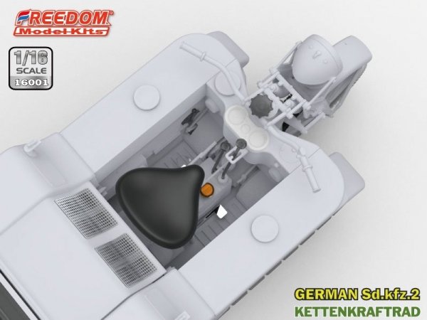 Freedom 16001 Sd.Kfz. 2 Kettenkraftrad Typ HK 101 1/16