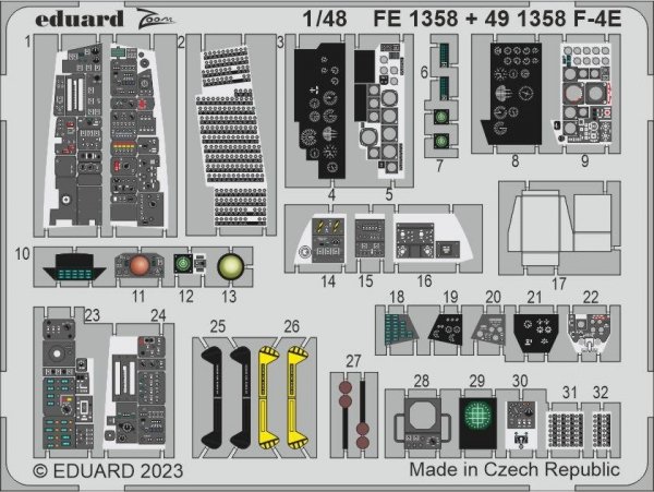 Eduard BIG49382 F-4E Meng 1/48