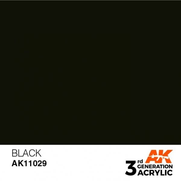AK Interactive AK11029 Black 17ml