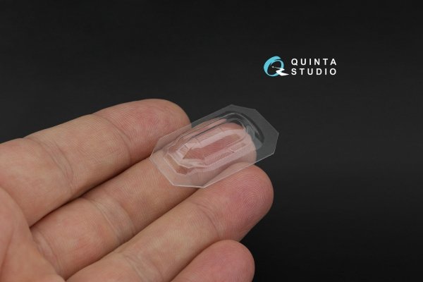 Quinta Studio QC72056 Yak-9 vacuumed clear canopy (Zvezda) 1/72