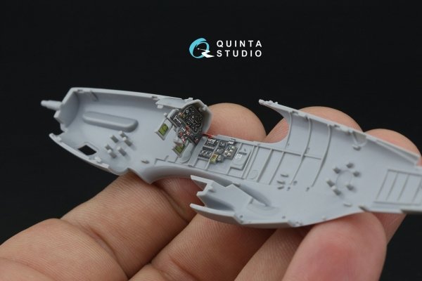 Quinta Studio QD72219 P-51B/P-51C Mustang 3D-Printed &amp; coloured Interior on decal paper (Arma Hobby) 1/72