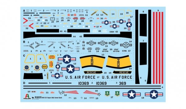 Italeri 91035 HH-53C Super Jolly Green Giant 1/72