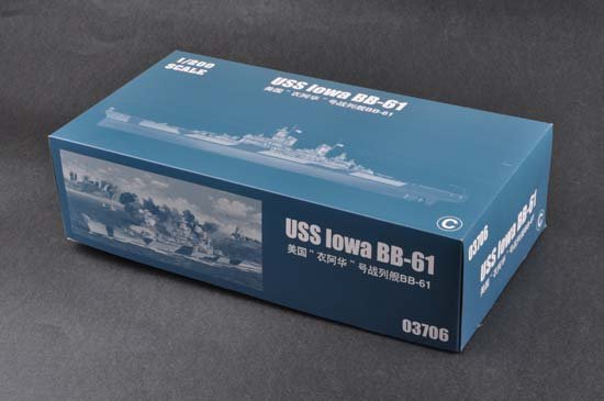 Trumpeter 03706 USS Iowa BB-61 (1:200)