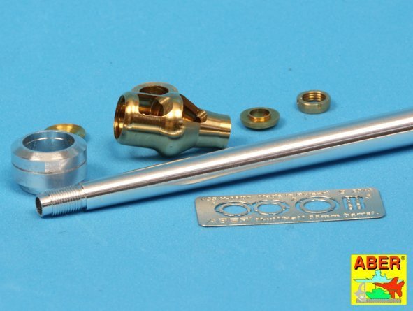 Aber 35L-125 Barrel for German 8,8cm Kw.K 43 (L/71) gun used on VK4502 (P) and Tiger B Porsche-Turm (1:35)