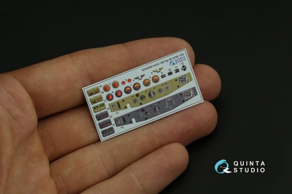 Quinta Studio QD35056 Horch 108 typ 40 3D-Printed &amp; coloured Interior on decal paper ( ICM ) 1/35