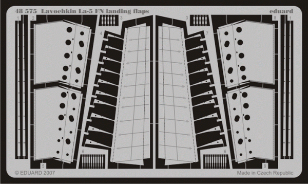 Eduard 48575 Lavochkin La-5FN landing flaps 1/48  (ZVEZDA)