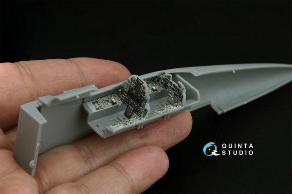 Quinta Studio QD72205 MiG-31M 3D-Printed &amp; coloured Interior on decal paper (Trumpeter) 1/72