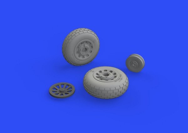 Eduard 648505 P-51D wheels block tread 1/48 EDUARD