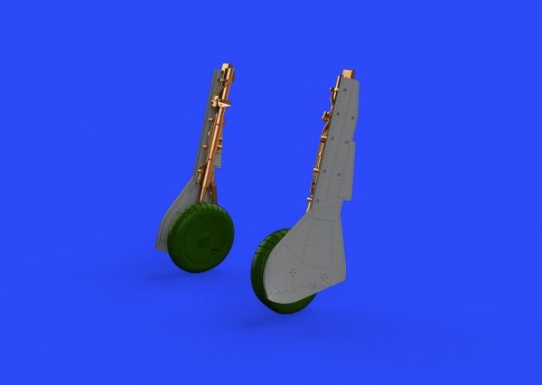 Eduard 648476 Fw 190A-8 undercarriage legs BRONZE EDUARD 1/48 