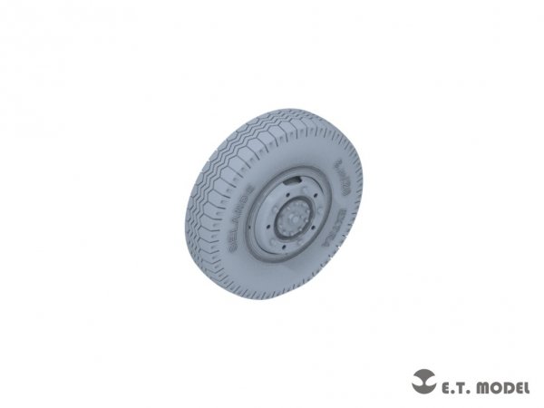 E.T. Model P35-103 WWII German Sd.Kfz.234 Small Diameter Weighted Wheels Type.3 1/35