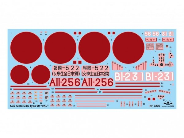Infinity Models INF3205 Aichi D3A1 Val 1/32