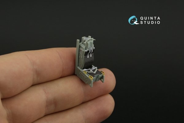 Quinta Studio QD48416 F-15C 3D-Printed coloured Interior on decal paper (Academy) 1/48