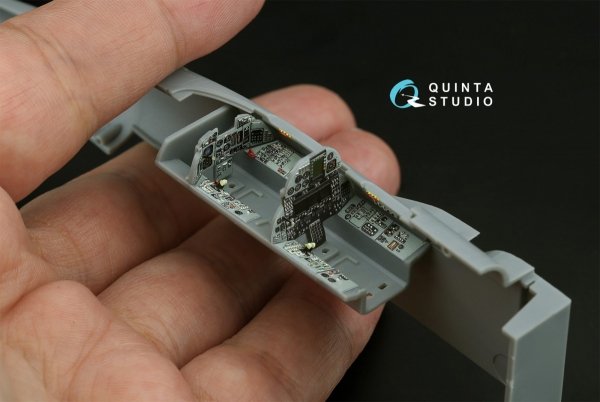 Quinta Studio QD72205 MiG-31M 3D-Printed &amp; coloured Interior on decal paper (Trumpeter) 1/72