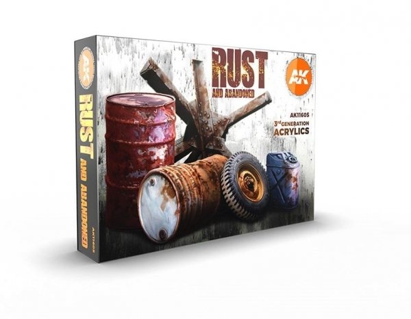 AK Interactive AK11605 3G RUST AND ABANDONED