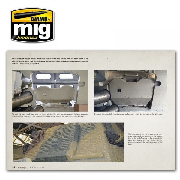 AMMO of Mig Jimenez 6022 KING TIGER - VISUAL MODELERS GUIDE (English)