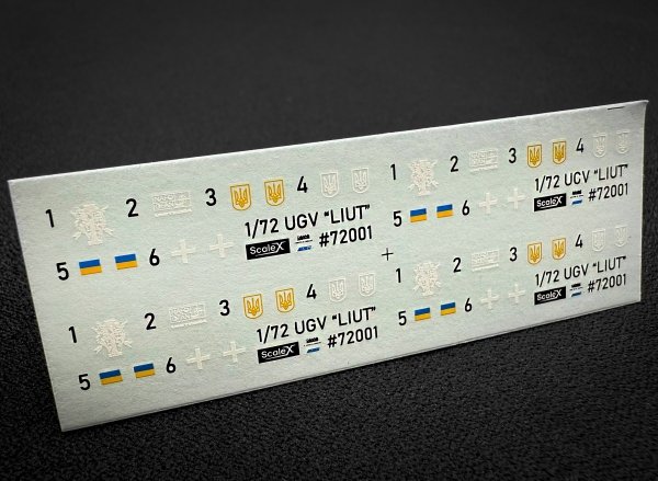 ScaleX VG 72002 UGV "LIUT" MAG 4 per kit 1/72