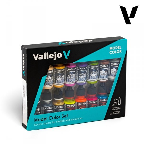 Vallejo 70257 Wargame Special - Model Color Set - Acrylic colors for models and miniatures 16x18ml