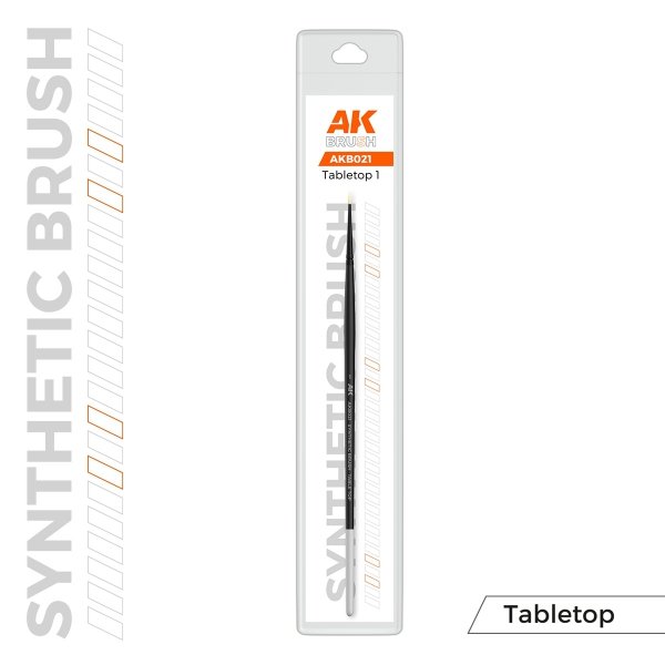 AK Interactive AKB021 AK SYNTHETIC TABLETOP BRUSH – 1