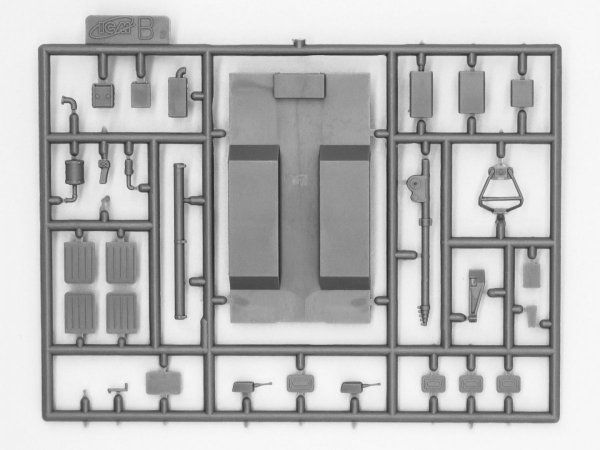 ICM 72709 URAL-43203 Military Box Vehicle of the Armed Forces of Ukraine 1/72